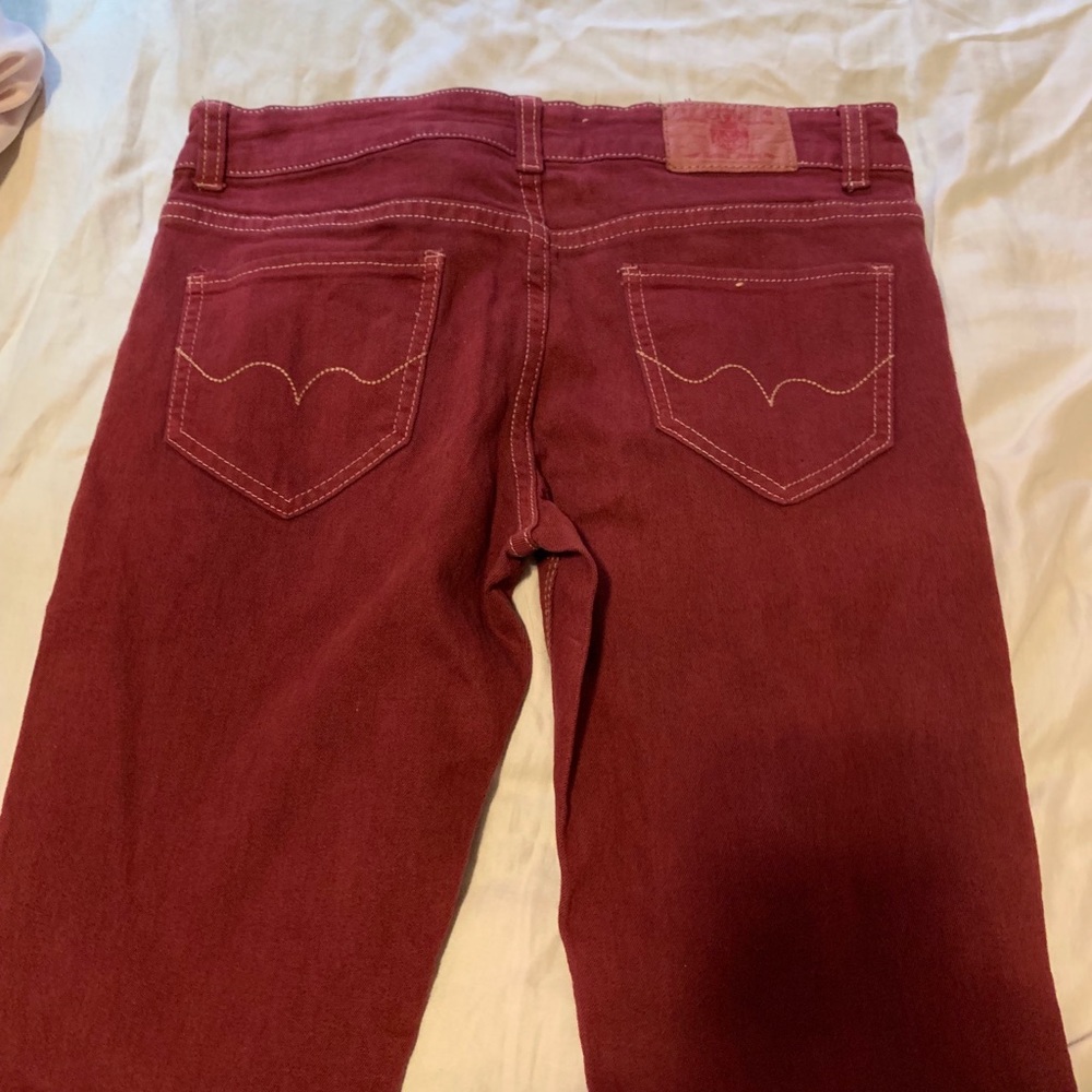 Burgundy/Red Jeans📌